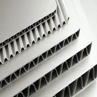 Алюминиевые гофрированные панели для наружных стен