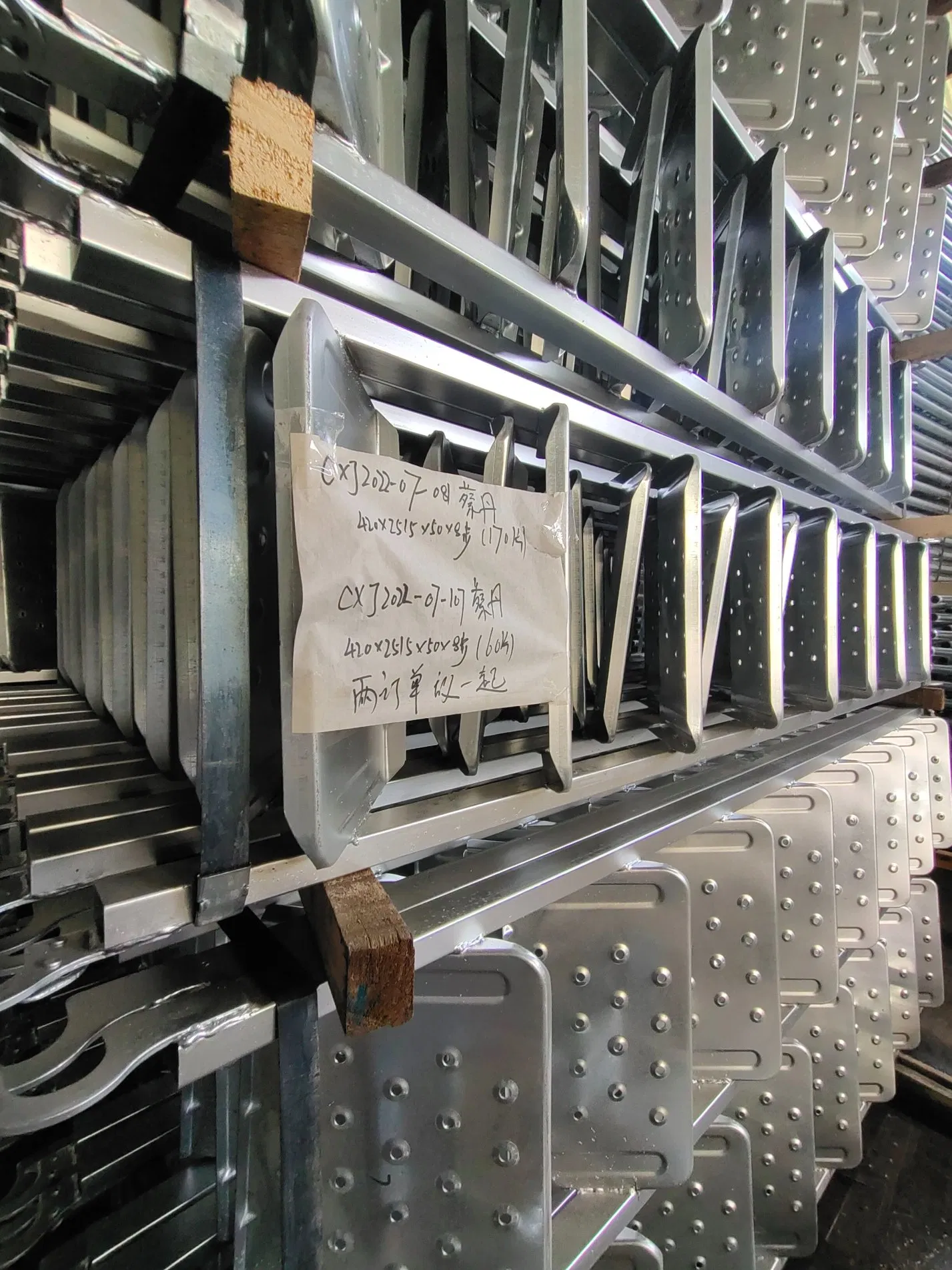Meter Length Galvanized Steel Scaffold Ladder Staircase for Scaffolding