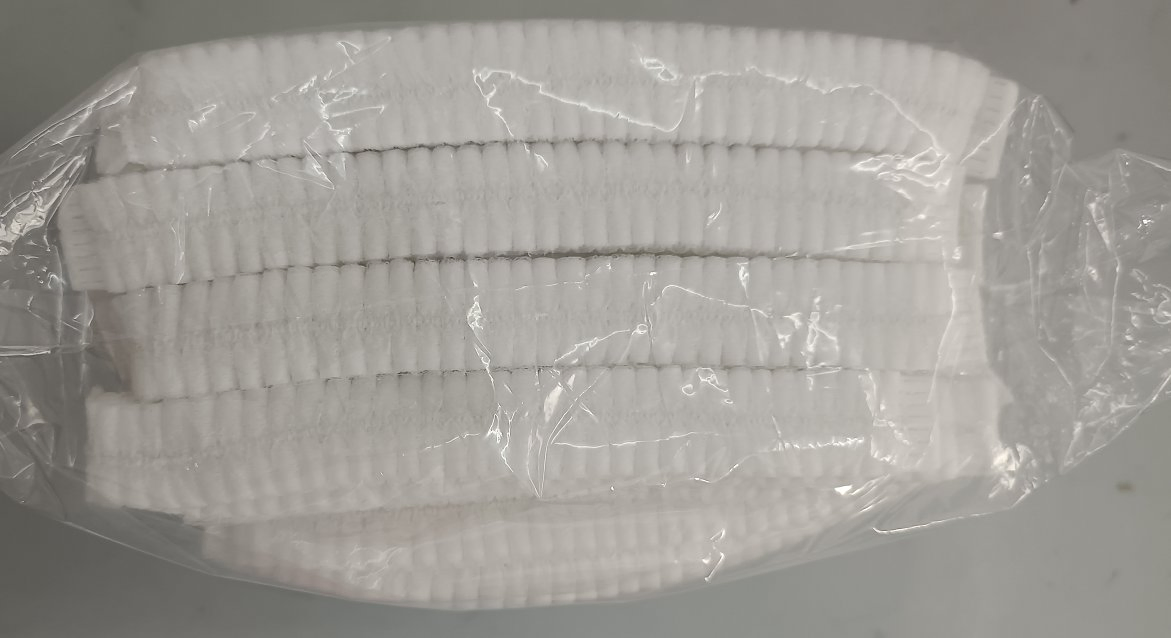 Disposable Dustproof Non-Woven Bouffant Cap for Cleanroom or Factory (WB-C-B02)
