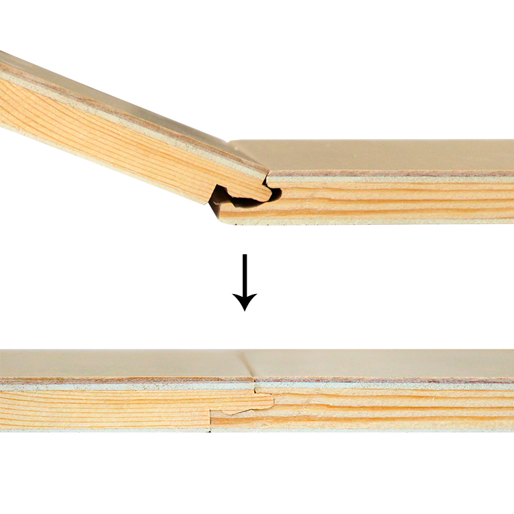 Nice Color Oak Three Layer Engineered Wooden Flooring