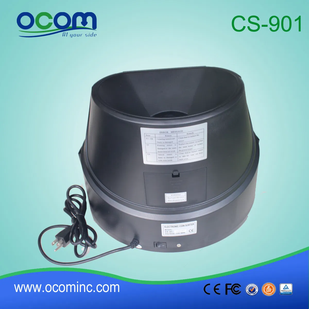 Automatic Fast Sort Mix Coins Counter Coin Sorter