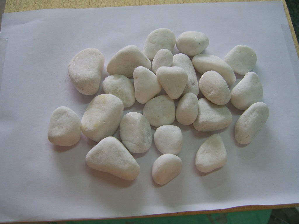 White/Yellow/Red/Black Color Cobble & Pebble Stone for Garden Decoration