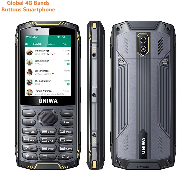 Защищённый смартфон T9 с 2.8" IPS экраном, 4G, GPS