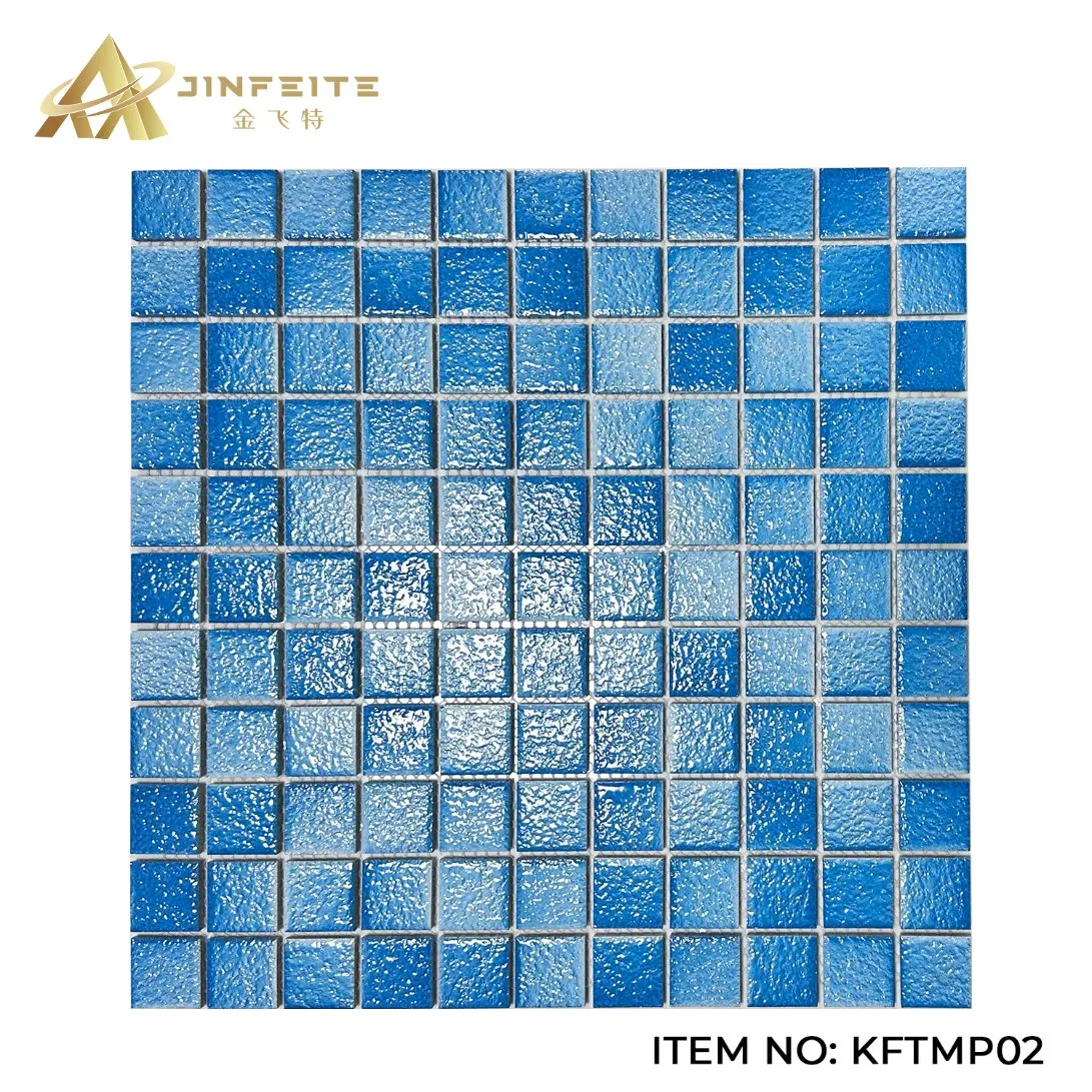 Hot Sell Light blue Mosaic for Swimming Pool and Counter Low Price