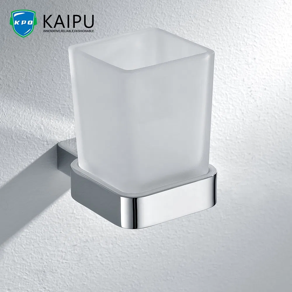 Держатель для стакана в ванную, хром