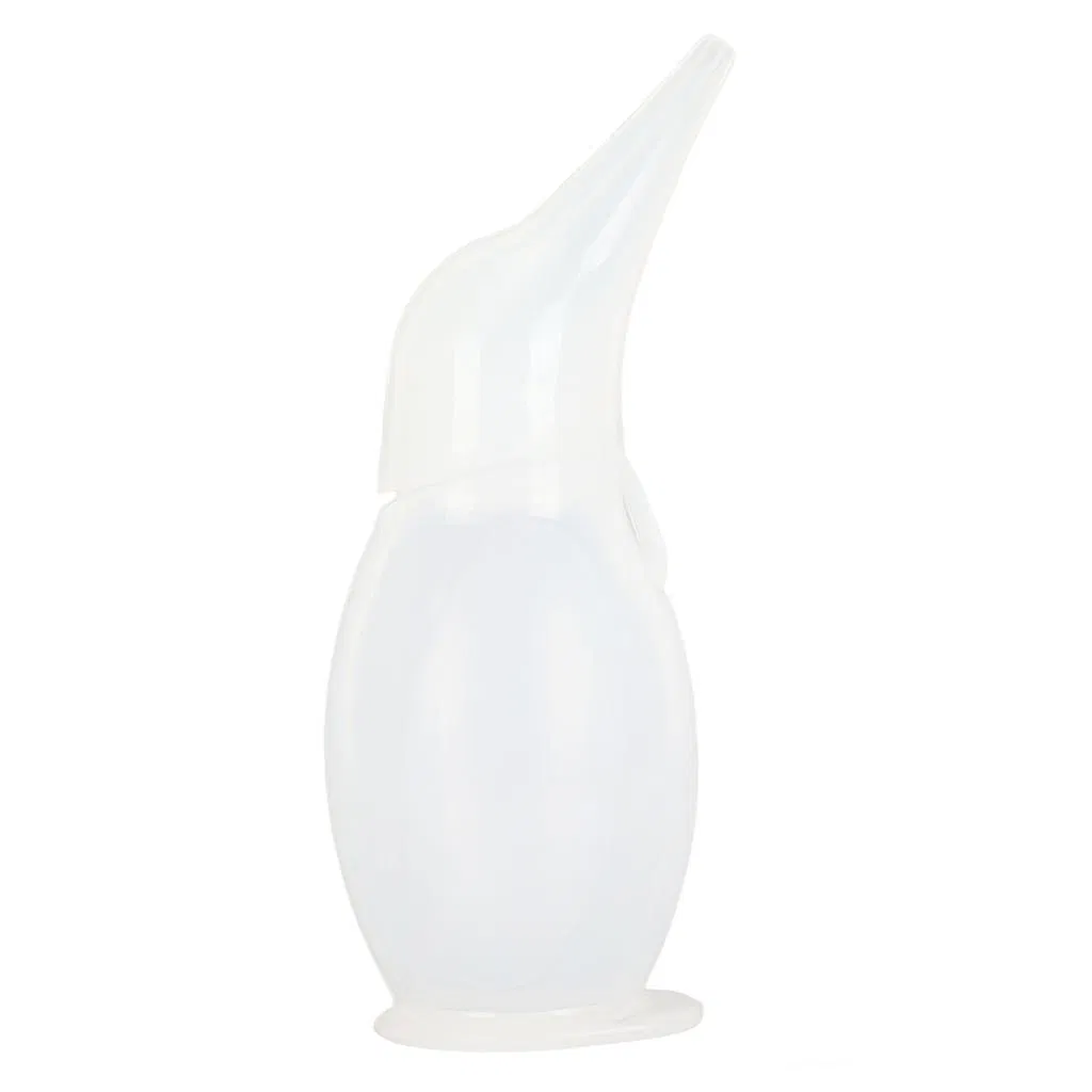 Penguin Shape Baby Nose Cleaner Suction Device Preventing Suck Snot Cleaning Baby Nasal Cavity Nasal Aspirator for Baby