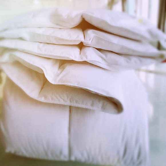 Luxury 100% Polyester Microfiber Hotel Bed Linen White Duvet Quilt