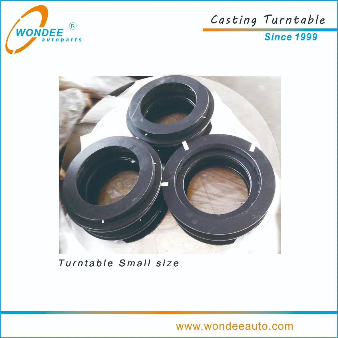 JOST BPW Type Ball Bearing Turntable, 1100mm 1200mm, for Full Trailer