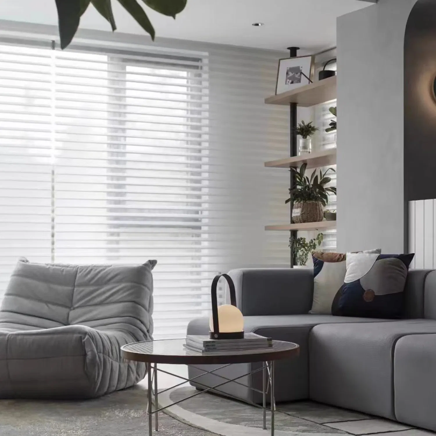 Window Shade Office, Drawing Room, Living Room, Attic, Balcony Shutters Shangrila Blinds