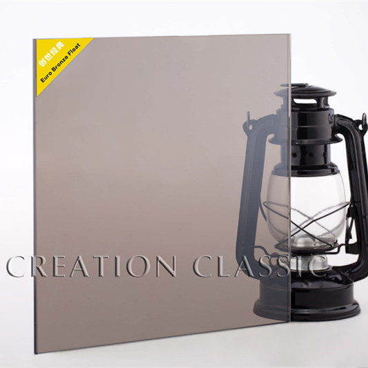 Clear Float/Tinted Reflective Glass with Euro Bronze/24K Golden/ Golden Bronze