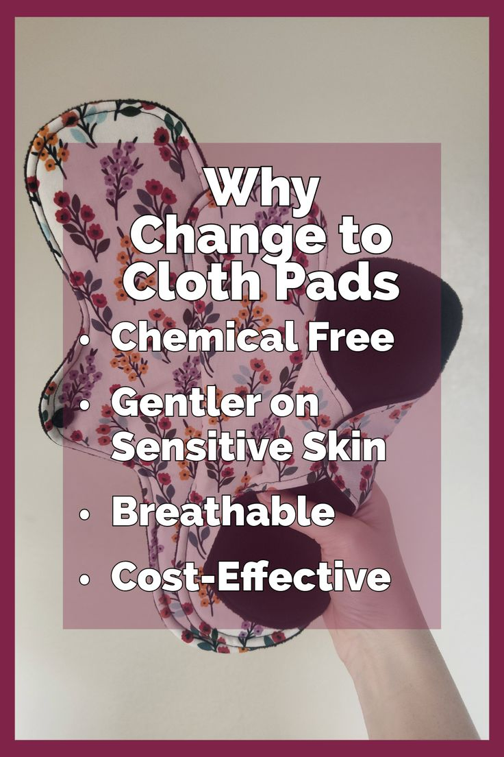 Customized Reusable Waterproof Sanitary Pads Washable Natural Color Menstrual Pads for Women