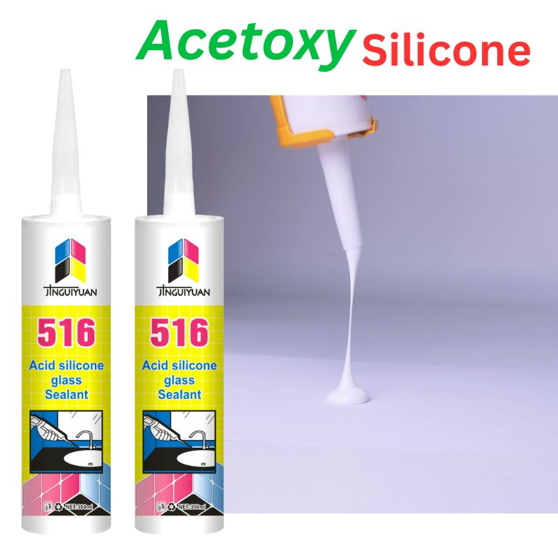 Universal Grade Acid Cure Silicone Sealant for Multi-Substrate Bonding