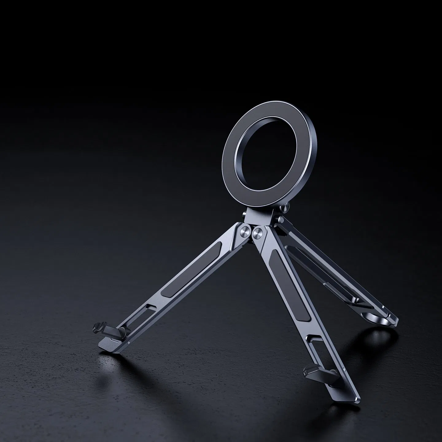 Магнитный держатель телефона на присоске, алюминиевый