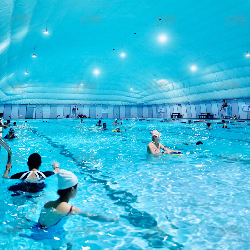 Swimming Air Supported Structure for All Year Round