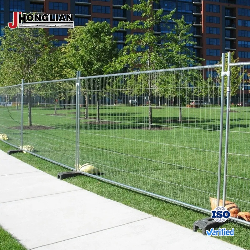 High Standard Galvanized Temporary Construction Fence Australian for Construction Sites