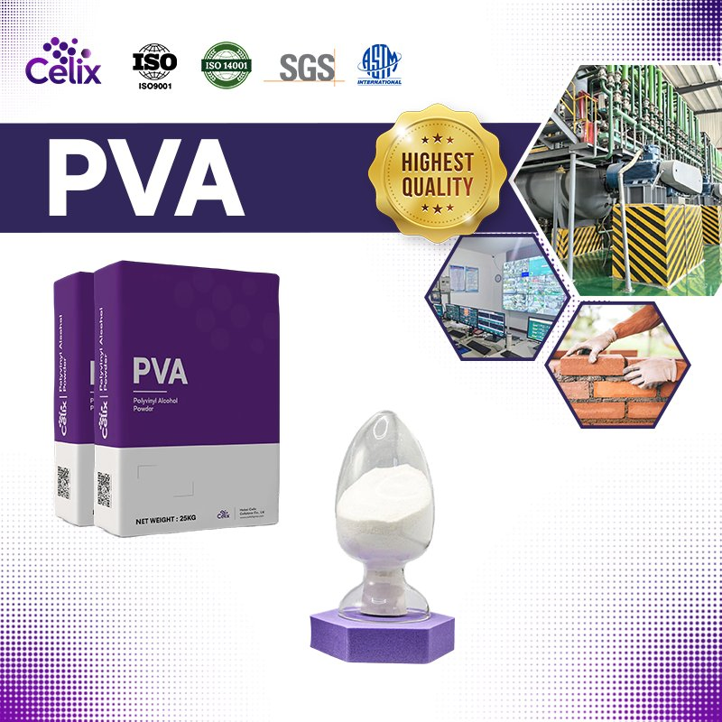 PVA-2488 for Tile Adhesive, Cement Adhesive, Cement-Based Putty