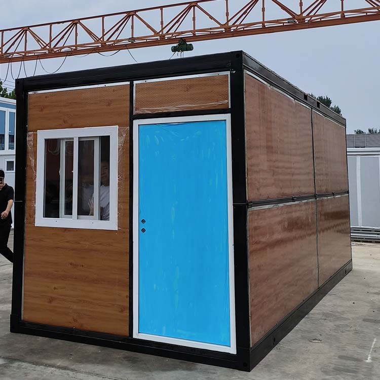 Temporary Offices Workshop Mobile Container House Prefabricated Folding Container House Foldable Prefab Container House Tiny Home Mobile Home
