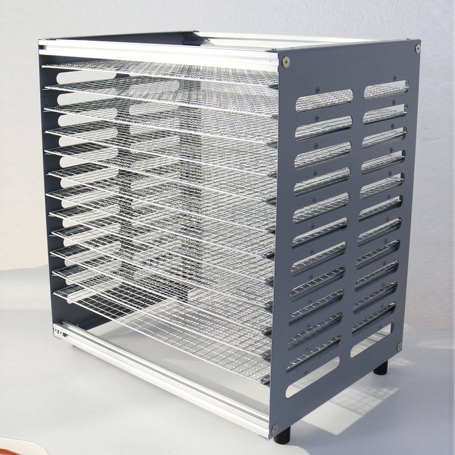 Screen Rack for Screen Printing Placed Push-Type Drying Rack