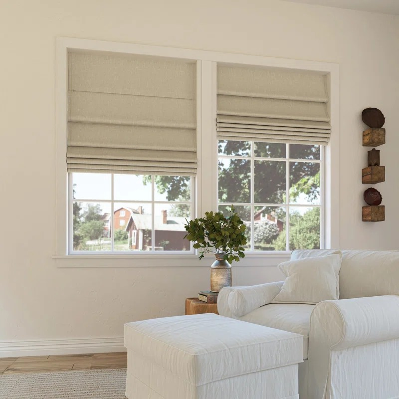 Sisheng Customized Roman Shades by Automatic Made of Folding Fabric
