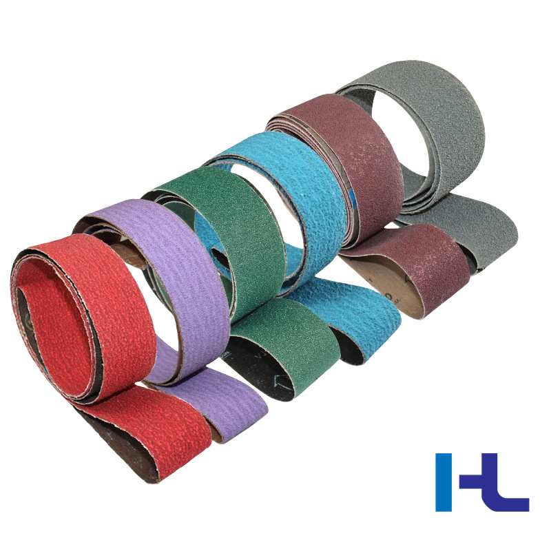 800# Ceramic Aluminium Oxide J-Wt 100% Polyester Abrasive Sand Sanding Cloth Roll for Making Sanding Belt, Grinding Metal Stainless Steel