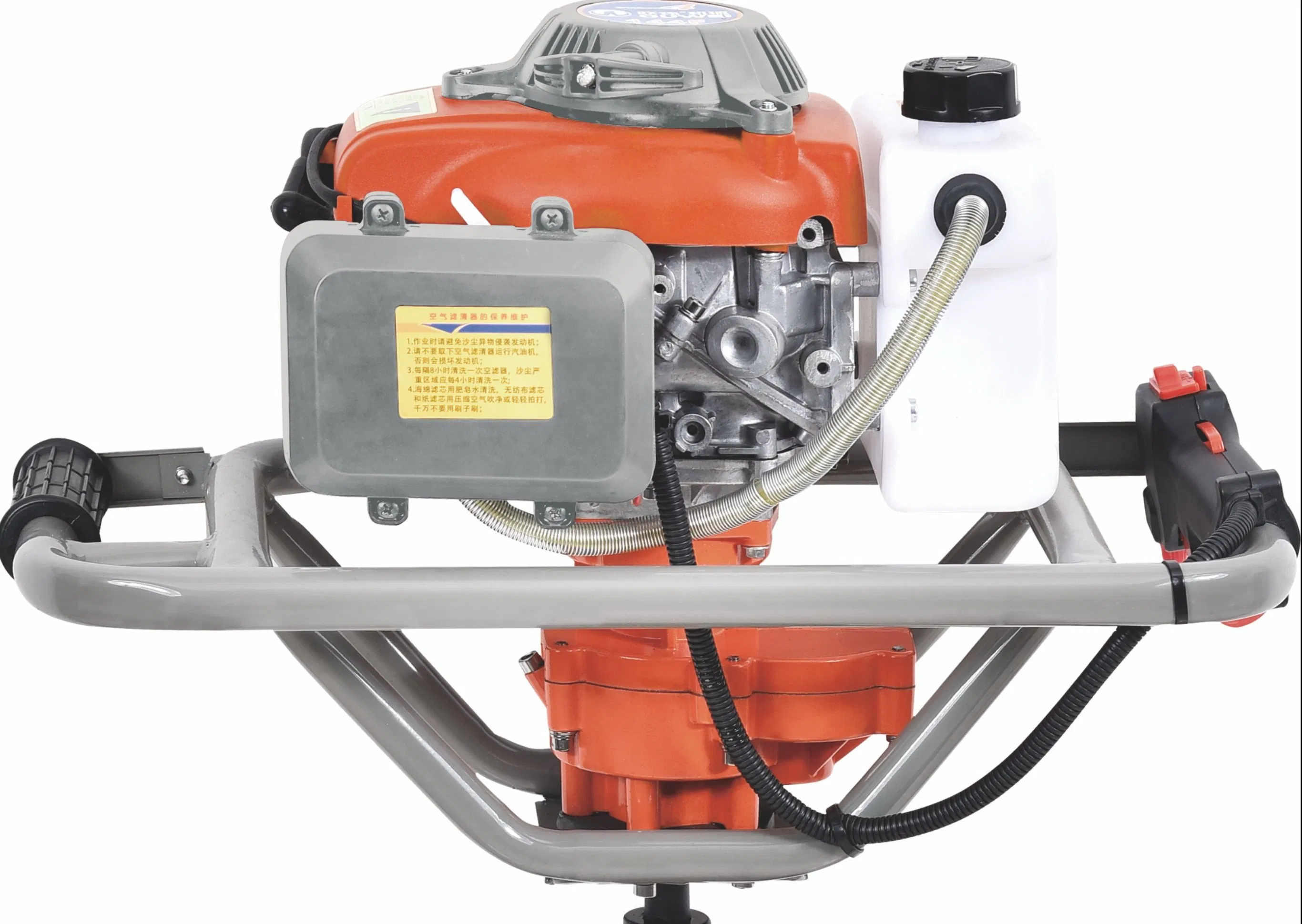 54cc Hand Push Earth Auger Machine 54cc Earth Drill