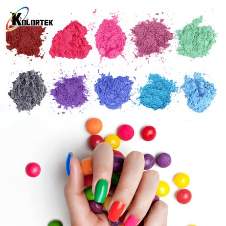 Watercolors Nail Enamel Pearl Pigments
