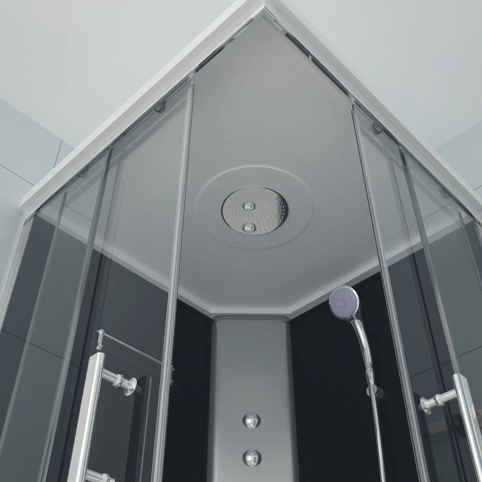 Stylish Modern Shower Room for Versatile Home Environments