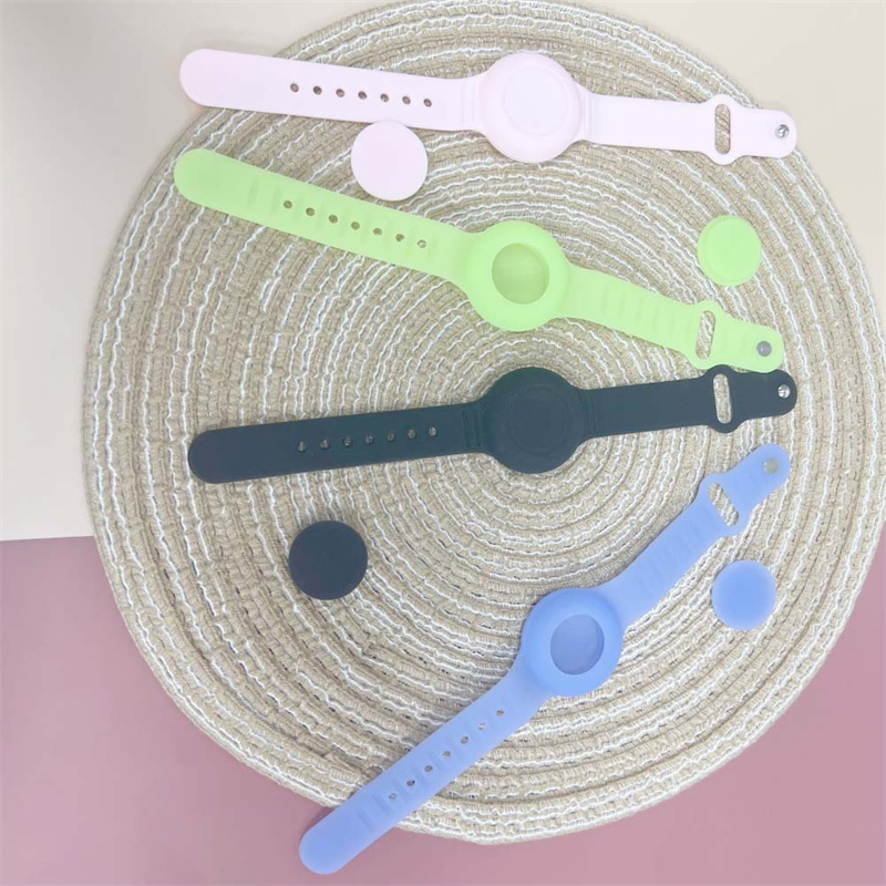 Wholesale Anti Lost Protective Children Bracelet Waterproof Silicon Wristband for Airtag