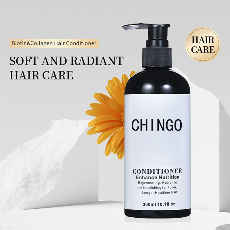 Organic Anti Frizz Hair Care Moisturizing Strengthening Biotin Collagen Conditioner