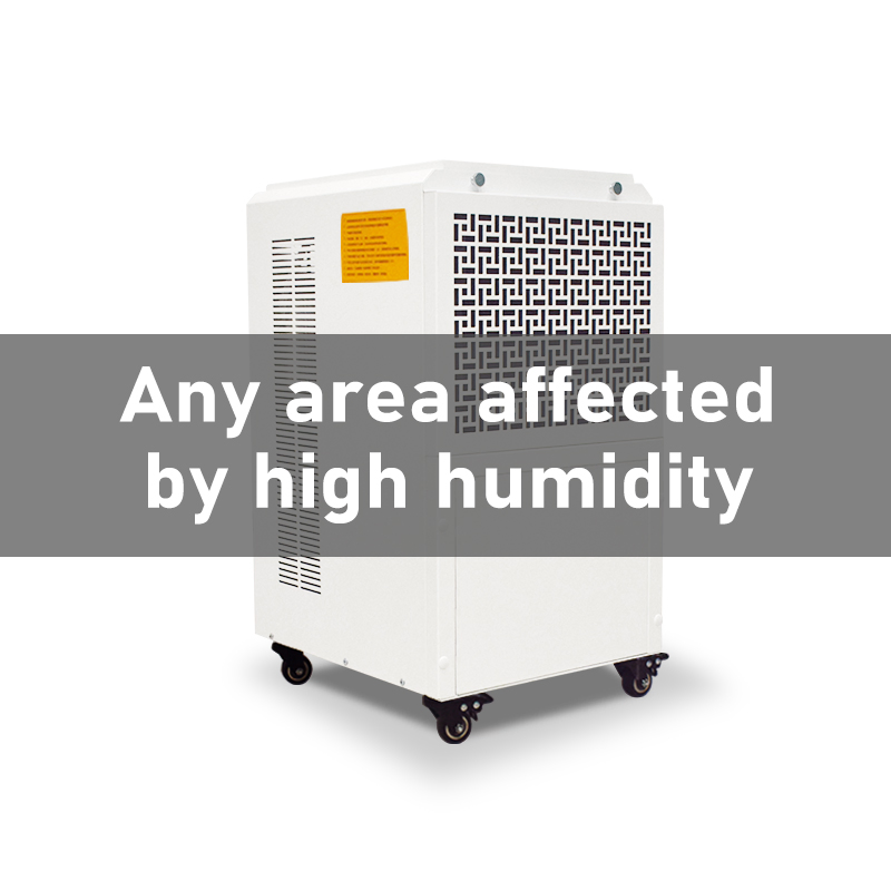 Hot Selling 90 Liters Greenhouse and Basement Electric Automatic Quiet Dehumidifier