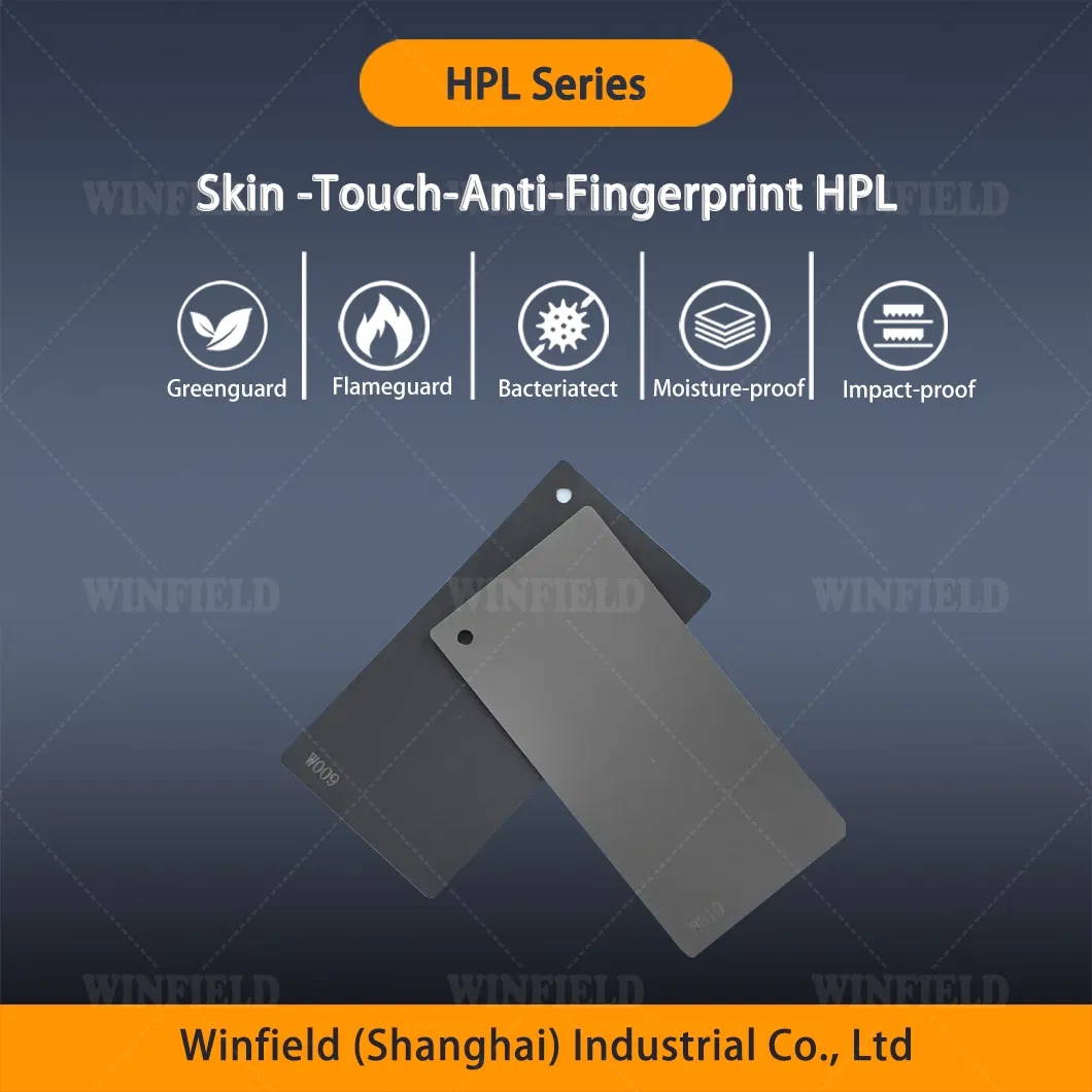 Fenix Formica HPL High Pressure Laminate Panel Skin Touch Anti Fingerprint Fenix HPL for Interior Furniture