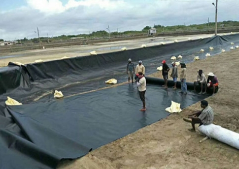 China Factory Cheap EPDM Pond liner Concrete Blanket Black White Gree Colorn Pond Liner Customizable Thickness Textured and Smooth HDPE Geomembrane Liner