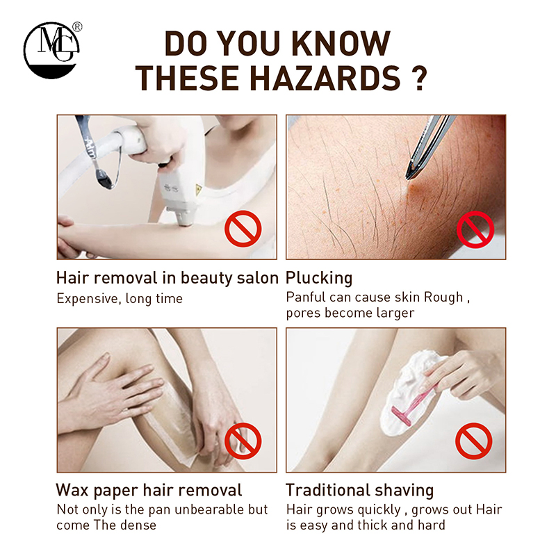 Legs Body Armpit Painless Facial Stop Hair Depilatory 30ml Hair Removal Cream