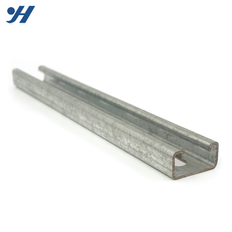 High Quality Slotted Galvanized Strut Steel Channel for Building Structure
