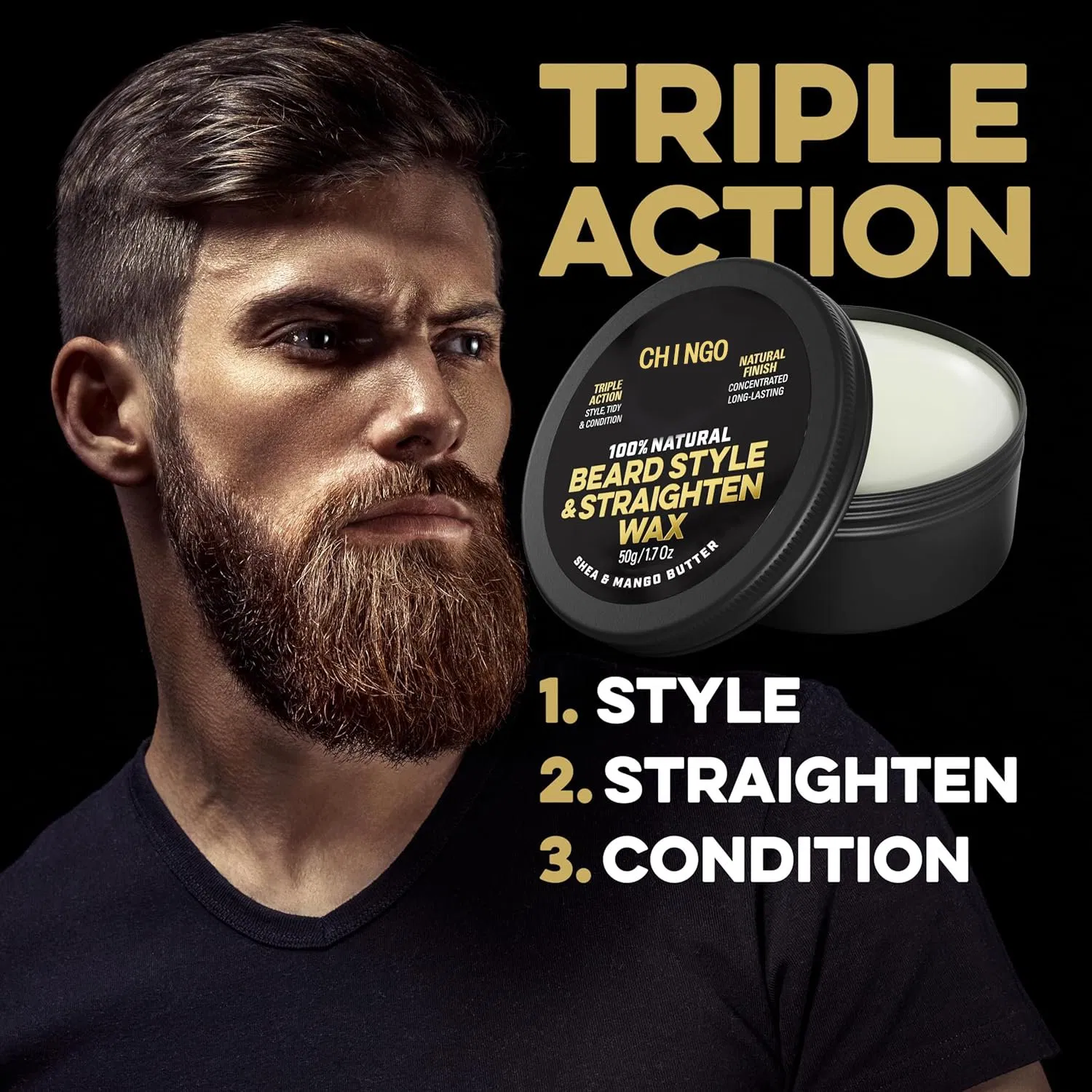 Budget Beard Growth Balm Easy Application Ensures Long-Lasting Fullness