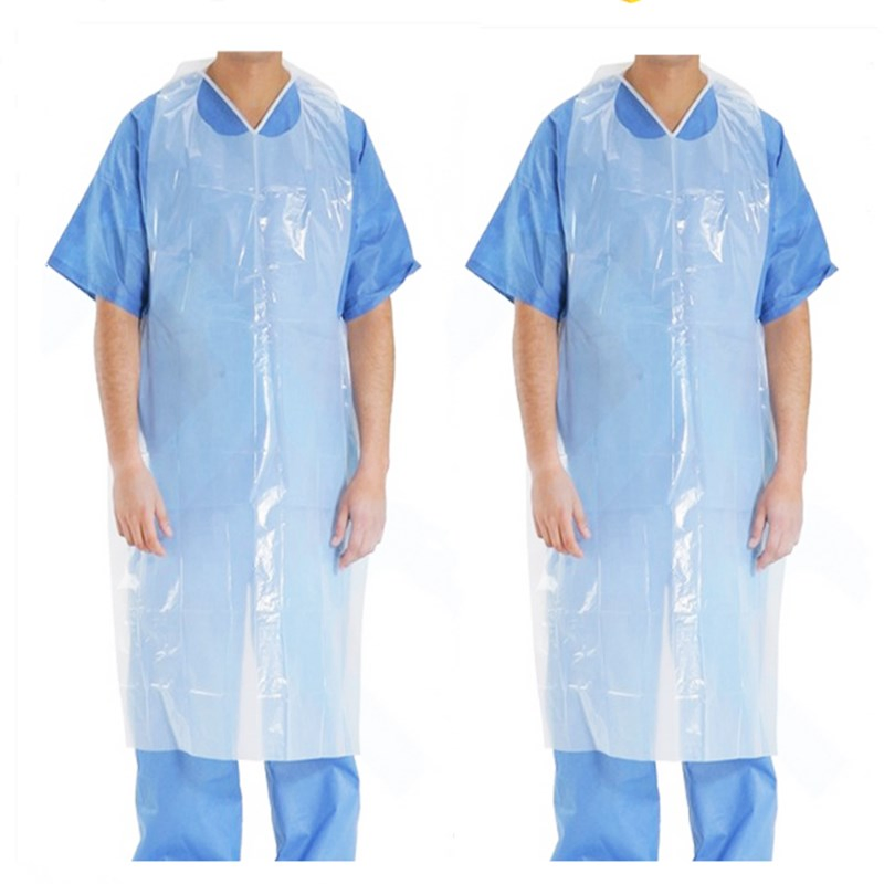 Cheap Waterproof Disposable Protective Plastic LDPE/HDPE/CPE Apron