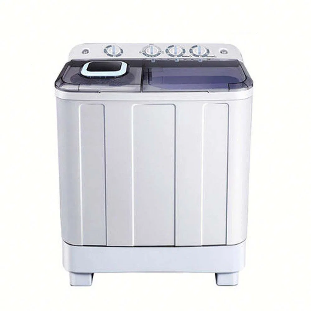 12kg Factory Made Freestanding Laundry Washer Twin Tub Automatic Washing Machine Parts