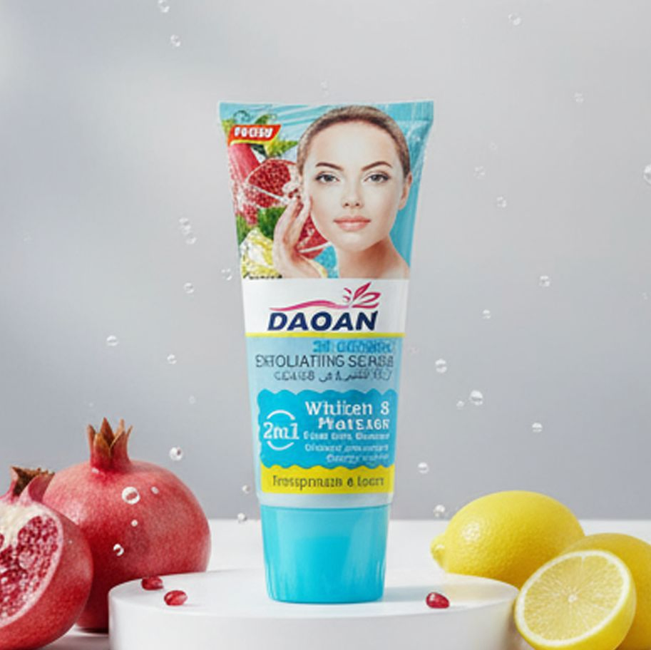 Daqan Skin Care 30 Seconds Whitening and Moisturizing Exfoliating Scrub Dead-Skin Remover