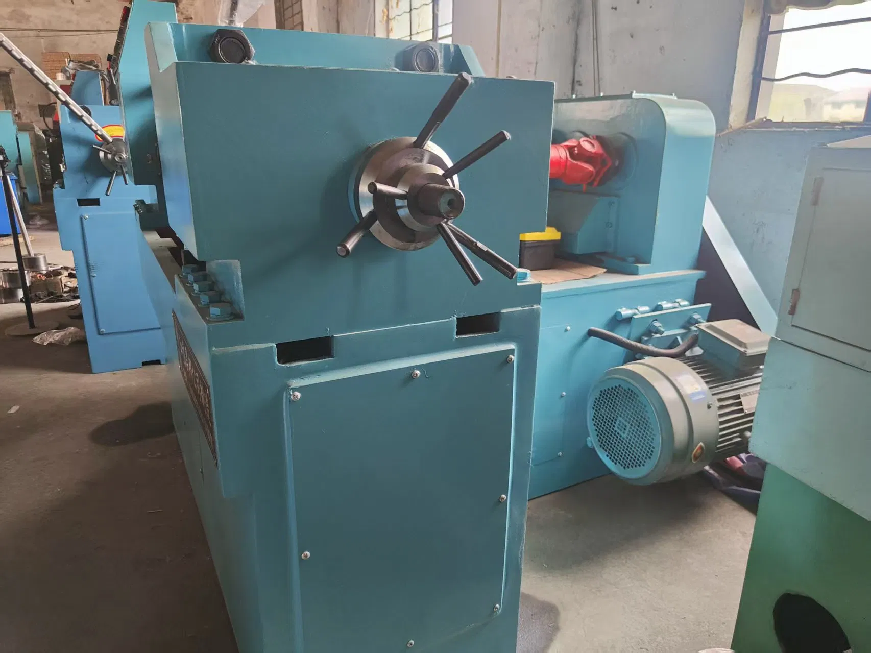 High Speed Z1t-B3-80 Portable Pipe Threading Rolling Machine with Roller Base and Movable Roller Base