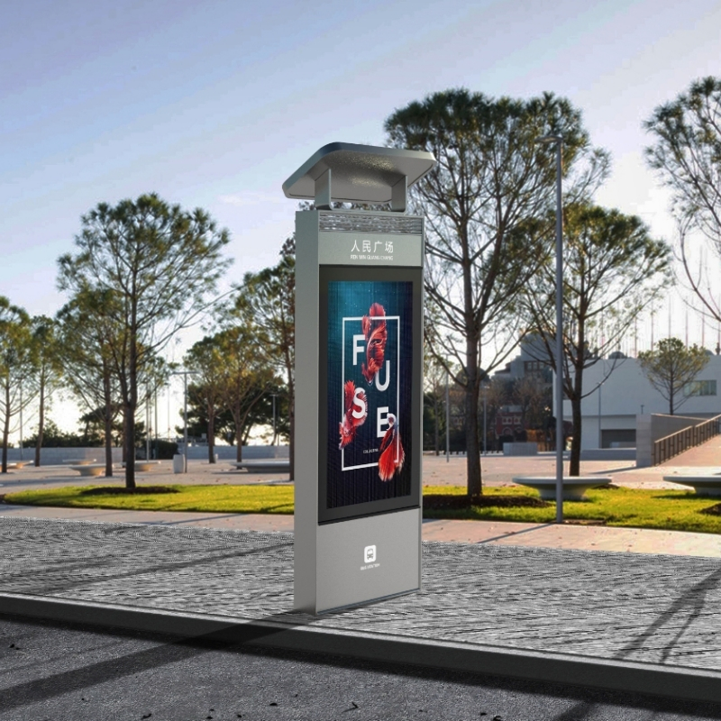 High Brightness 2500-5000nits Waterproof LCD Display Bus Signage