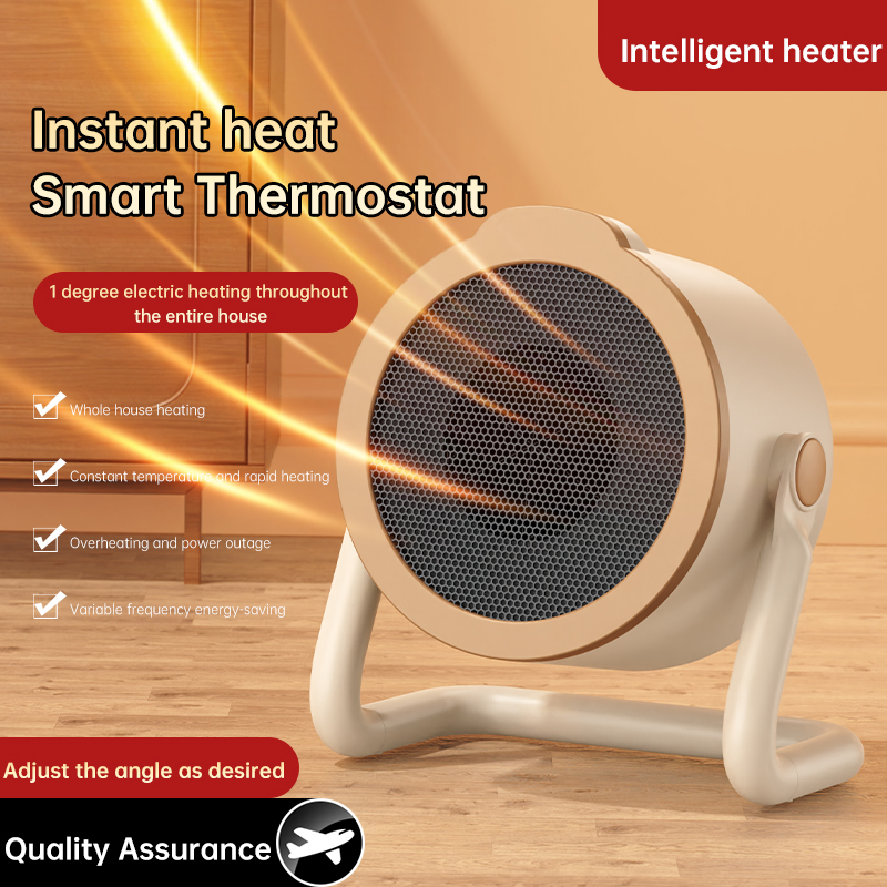 Instant Heat Energy-Saving Mini Shake Head Fan Heater for Hand and Feet