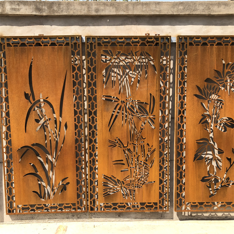 Living Room Dividers Interior Home Room Partition Panels Metal Floor Art Deco Screens