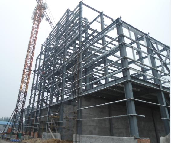Multi Storey Prefabricated Steel Structure Frame Commercial Office Building