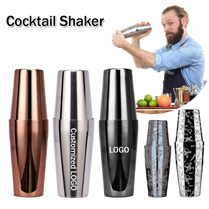 a Bar Over Professional Boston Stainless Steel Mixed Drink Shaker Cocktail Shaker
