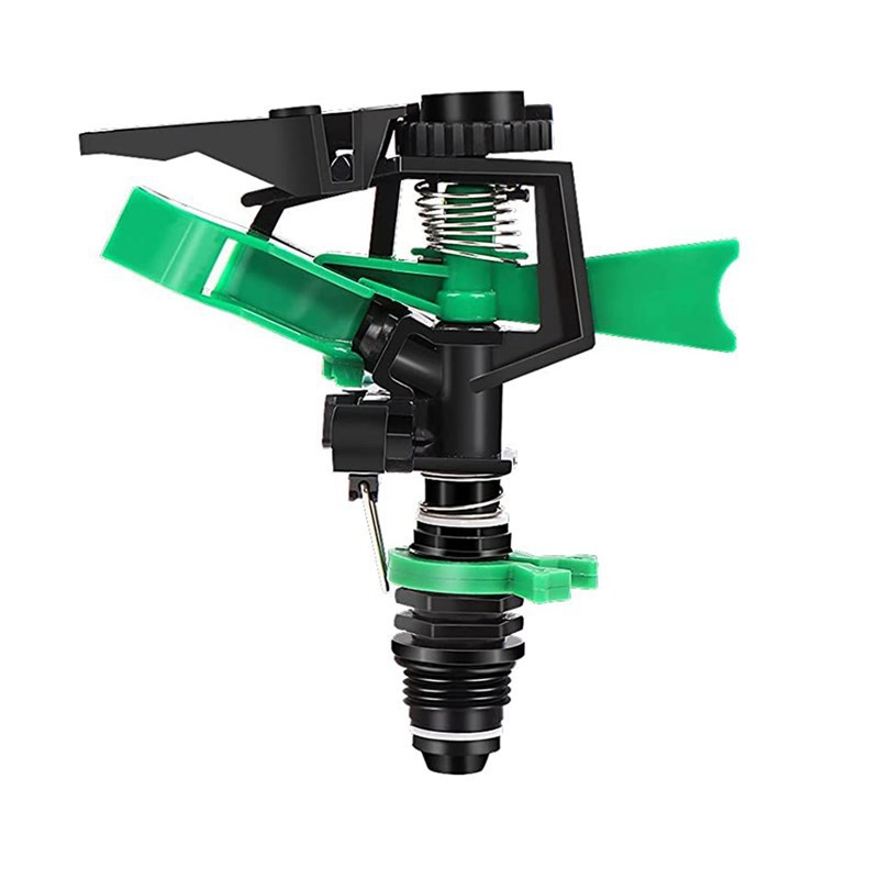 Hautine High Quality Plastic Impulse Sprinkler with Plastic 2-Way Spike