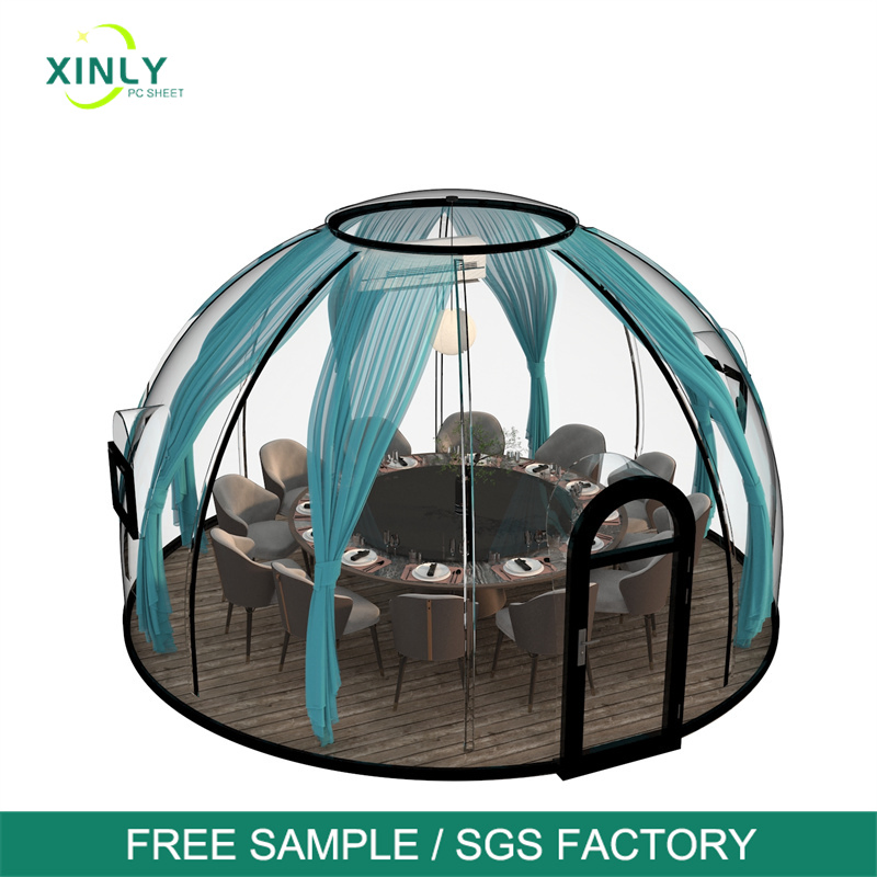 Clear Dome Tent for Hot Tub SPA Sunroom Dome Starry Garden Bubble House