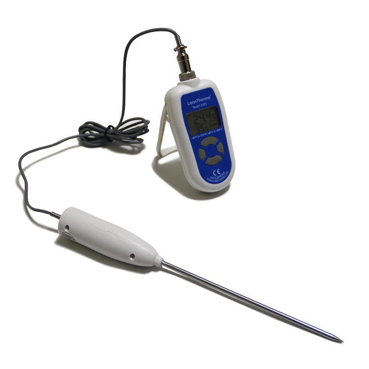 High Accuracy Waterproof Digital Food Thermometer Ldt-3305 with Temperature Alarm