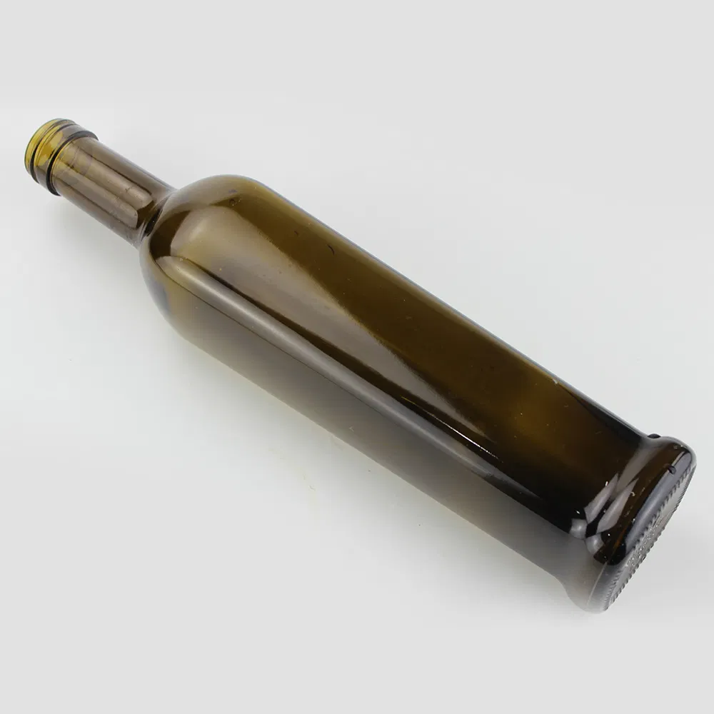Glass Bottles Wholesale High Quality Flint 500ml Customize Green Glass Olive Oil Bottle