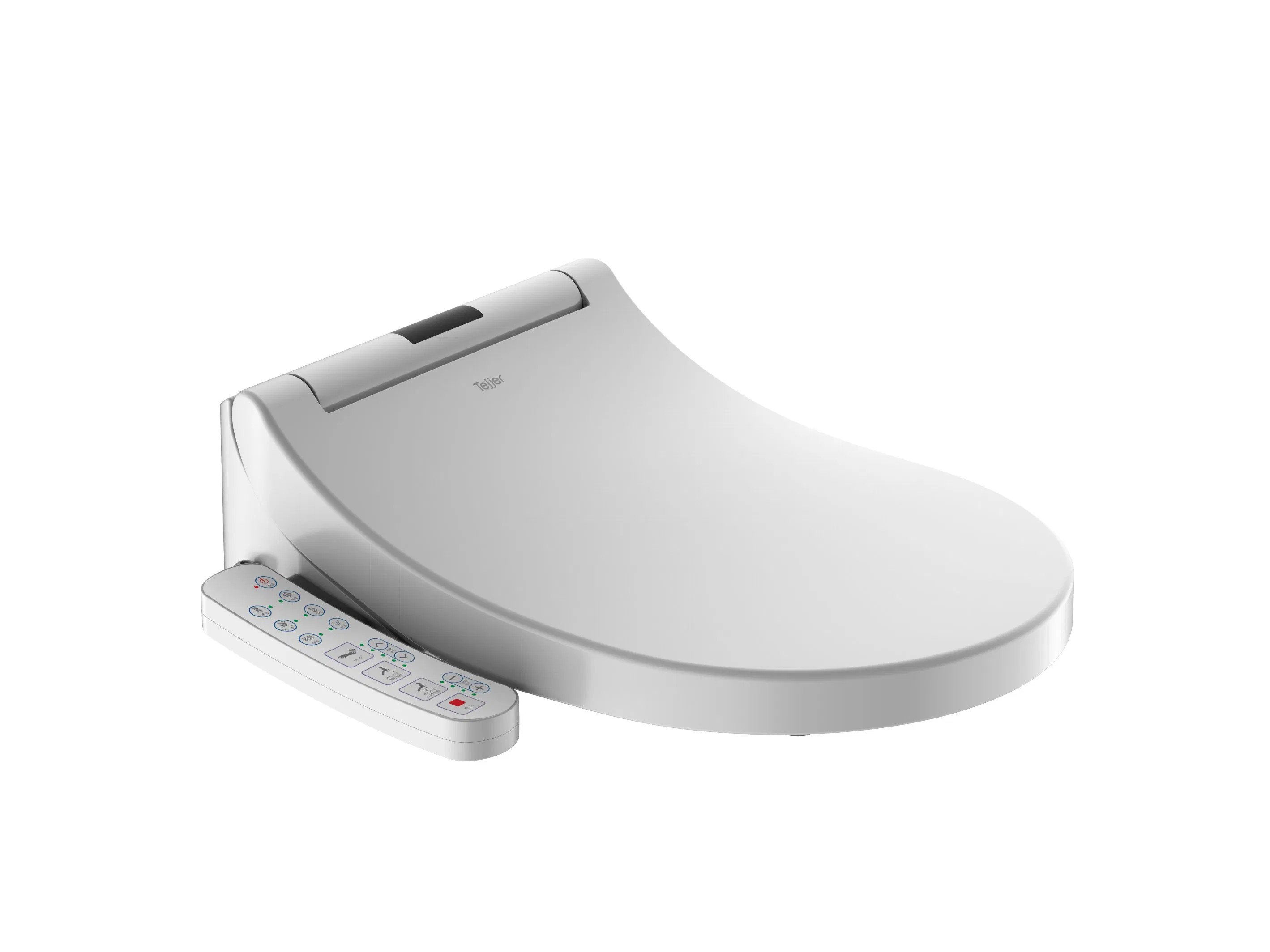 Tejjer Smart Toilet Seat, Elongated, Heated Toilet Seat with Instant Warm Water & Dryer, Wireless Remote
