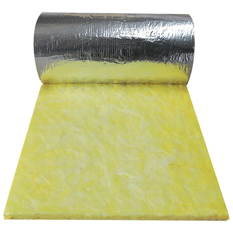 Building Materials Wall Roof Insulation Sound Insulation Glass Wool Roll Blanket